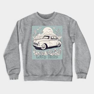 Vintage Car Crewneck Sweatshirt